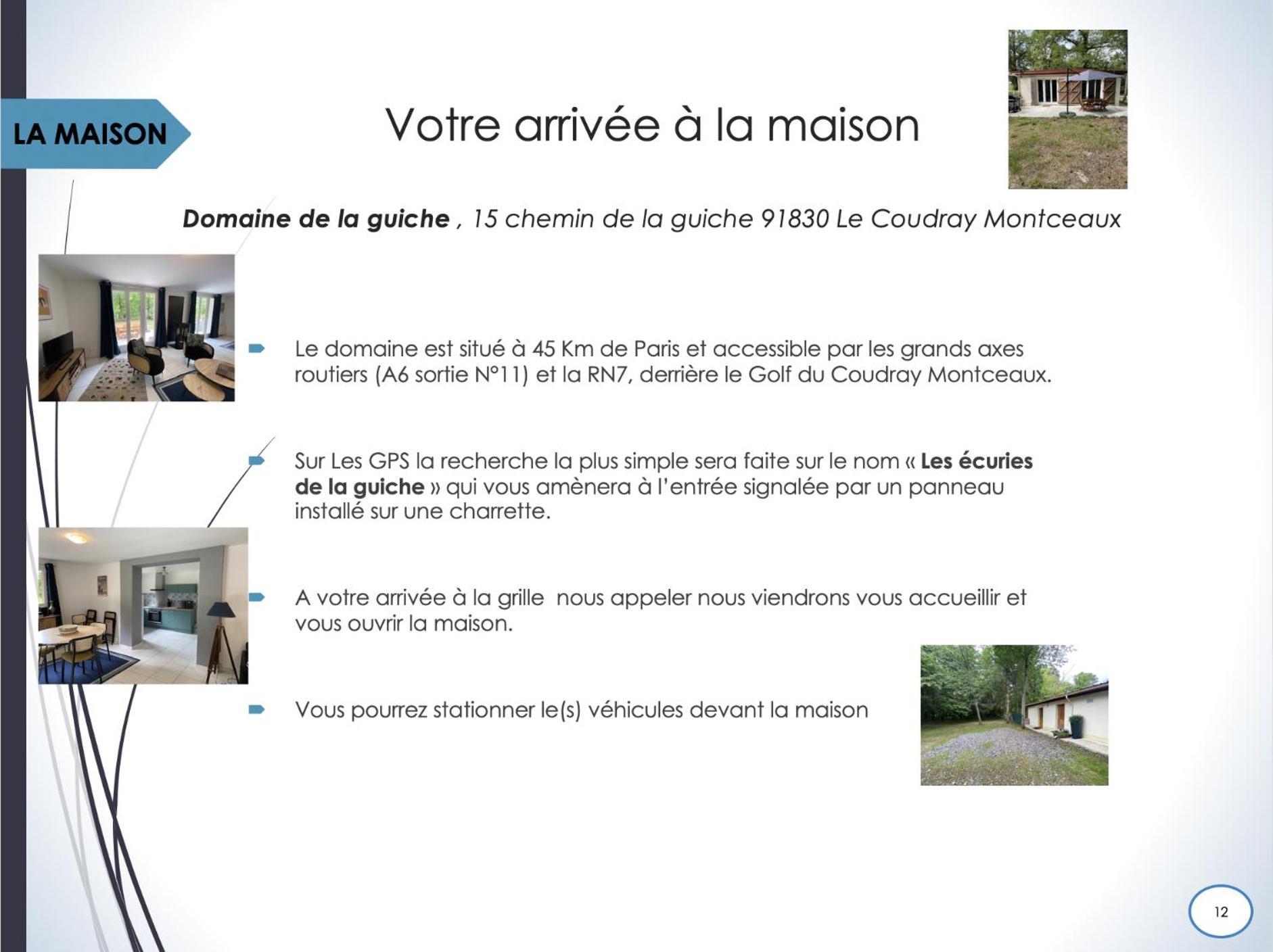 Maison Dans Parc Prive, Sports Et Loisirs Proche Golf Du Coudray Montceaux Le Coudray-Montceaux Eksteriør billede